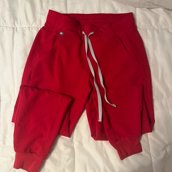 Red Scrub Set - Picture 2 of 5